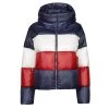 Vêtements Femme Doudounes Tommy Hilfiger COLORBLOCK DWN PUFFER JKT Multicolore