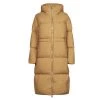 Vêtements Femme Doudounes Tommy Hilfiger NYLON DOWN PUFFER MAXI COAT Camel
