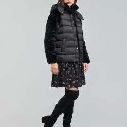 Vêtements Femme Doudounes Molly Bracken OR163H21 Noir 9 Vêtements Femme Doudounes Molly Bracken OR163H21 Noir -Manteaux Soldes Magasin 19934709 500 C