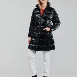 Vêtements Femme Doudounes Molly Bracken HA023H21 Noir -Manteaux Soldes Magasin 19934711 500 C