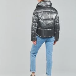 Vêtements Femme Doudounes Molly Bracken ORL006A21 Argenté -Manteaux Soldes Magasin 19934714 500 D