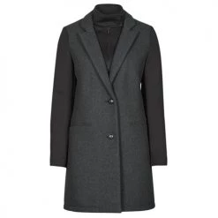 Vêtements Femme Manteaux Ikks HERRO Gris 8 Vêtements Femme Manteaux Ikks HERRO Gris -Manteaux Soldes Magasin 20009788 500 A