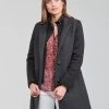 Vêtements Femme Manteaux Ikks HERRO Gris -Manteaux Soldes Magasin 20009788 500 B