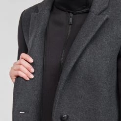 Vêtements Femme Manteaux Ikks HERRO Gris 11 Vêtements Femme Manteaux Ikks HERRO Gris -Manteaux Soldes Magasin 20009788 500 E