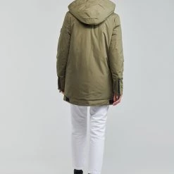 Vêtements Femme Parkas Ikks FRELIN Kaki -Manteaux Soldes Magasin 20009810 500 D