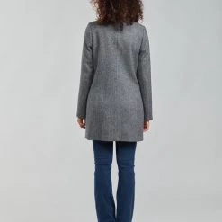 Vêtements Femme Manteaux Ikks GUILIA Noir -Manteaux Soldes Magasin 20009833 500 D