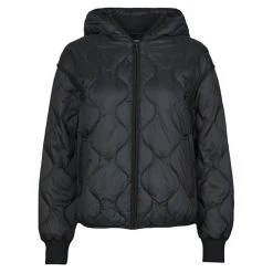 VĂȘtements Femme Doudounes Esprit PAR LL ROUND QU Noir