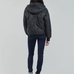 Vêtements Femme Doudounes Esprit PAR LL ROUND QU Noir 10 Vêtements Femme Doudounes Esprit PAR LL ROUND QU Noir -Manteaux Soldes Magasin 20034755 500 D