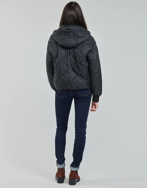 Vêtements Femme Doudounes Esprit PAR LL ROUND QU Noir 6 Vêtements Femme Doudounes Esprit PAR LL ROUND QU Noir – Image 4