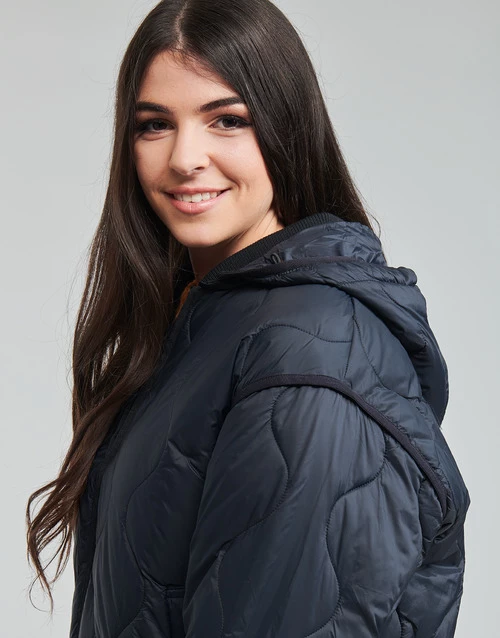 Vêtements Femme Doudounes Esprit PAR LL ROUND QU Noir 7 Vêtements Femme Doudounes Esprit PAR LL ROUND QU Noir – Image 5