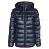 Vêtements Femme Doudounes Esprit PER LL F TAP JT Bleu -Manteaux Soldes Magasin 20034763 500 A