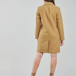 Vêtements Femme Manteaux Esprit WOR LL F BLZ CT Marron -Manteaux Soldes Magasin 20034766 500 D