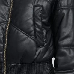 Vêtements Femme Doudounes Liu Jo WF1270 Noir -Manteaux Soldes Magasin 20057718 500 E