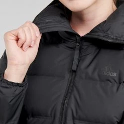 Vêtements Femme Doudounes adidas Performance WHELIONIC Noir -Manteaux Soldes Magasin 20080734 500 E