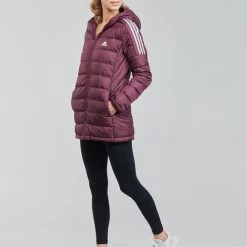 Vêtements Femme Doudounes adidas Performance WESSPAR Pourpre victoire -Manteaux Soldes Magasin 20080738 500 C