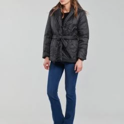 Vêtements Femme Manteaux Naf Naf BUCAM Noir -Manteaux Soldes Magasin 20084450 500 C