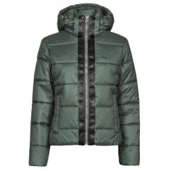 Vêtements Femme Doudounes G-Star Raw MEEFIC HDD PDD JACKET WMN Gris / Vert