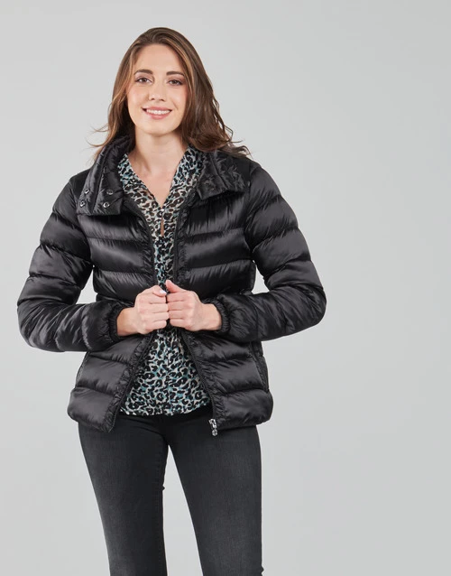 Vêtements Femme Doudounes Le Temps des Cerises DOLORES Noir 4 Vêtements Femme Doudounes Le Temps des Cerises DOLORES Noir – Image 2