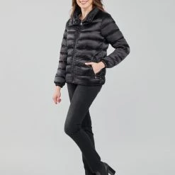 Vêtements Femme Doudounes Le Temps des Cerises DOLORES Noir 9 Vêtements Femme Doudounes Le Temps des Cerises DOLORES Noir -Manteaux Soldes Magasin 20100347 500 C