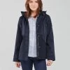 Vêtements Femme Parkas Aigle OBESTAW Marine 1 Vêtements Femme Parkas Aigle OBESTAW Marine -Manteaux Soldes Magasin 20100785 500 B