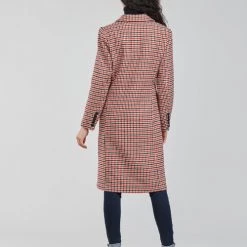 Vêtements Femme Manteaux Betty London PIVENE Noir / Rouge 10 Vêtements Femme Manteaux Betty London PIVENE Noir / Rouge -Manteaux Soldes Magasin 20111890 500 D