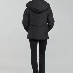 Vêtements Femme Doudounes Noisy May NMTALLY Noir 10 Vêtements Femme Doudounes Noisy May NMTALLY Noir -Manteaux Soldes Magasin 20143818 500 D