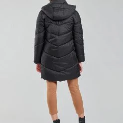 Vêtements Femme Manteaux Vila VIADAYA Noir -Manteaux Soldes Magasin 20159028 500 D