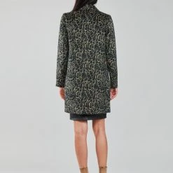 Vêtements Femme Manteaux Vila VILEOVITA Marron -Manteaux Soldes Magasin 20159036 500 D