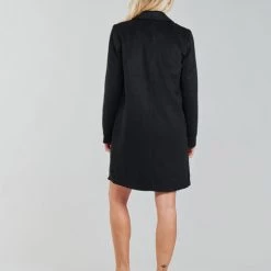 Vêtements Femme Manteaux Vila VILEOVITA Noir 9 Vêtements Femme Manteaux Vila VILEOVITA Noir -Manteaux Soldes Magasin 20159037 500 D