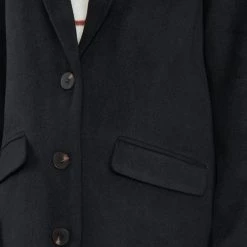 Vêtements Femme Manteaux Vila VILEOVITA Noir 10 Vêtements Femme Manteaux Vila VILEOVITA Noir -Manteaux Soldes Magasin 20159037 500 E