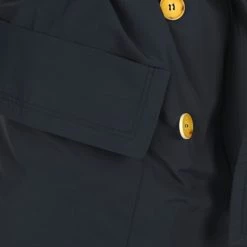 Vêtements Femme Trenchs Lola MALIN VENTO Marine -Manteaux Soldes Magasin 202480 500 E