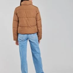 Vêtements Femme Doudounes JDY JDYNEWERICA Camel -Manteaux Soldes Magasin 20406019 500 D