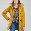 Vêtements Femme Parkas Vero Moda VMEXCURSIONEXPEDITION Moutarde -Manteaux Soldes Magasin 20411012 500 B