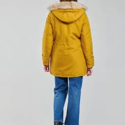 Vêtements Femme Parkas Vero Moda VMEXCURSIONEXPEDITION Moutarde -Manteaux Soldes Magasin 20411012 500 D