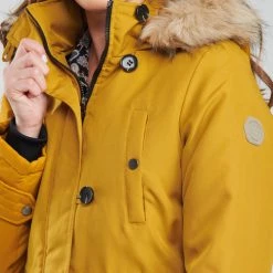 Vêtements Femme Parkas Vero Moda VMEXCURSIONEXPEDITION Moutarde -Manteaux Soldes Magasin 20411012 500 E