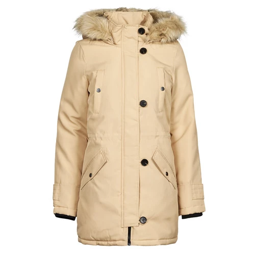 Vêtements Femme Parkas Vero Moda VMEXCURSIONEXPEDITION Beige 4 Vêtements Femme Parkas Vero Moda VMEXCURSIONEXPEDITION Beige – Image 2