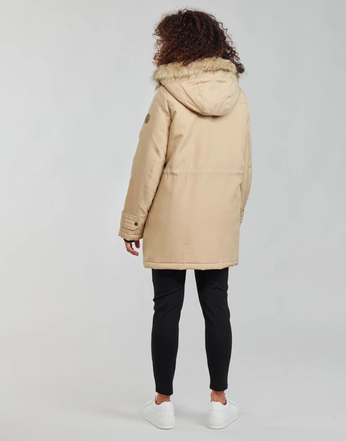 Vêtements Femme Parkas Vero Moda VMEXCURSIONEXPEDITION Beige 6 Vêtements Femme Parkas Vero Moda VMEXCURSIONEXPEDITION Beige – Image 4