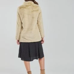 Vêtements Femme Manteaux Vero Moda VMTHEA Beige -Manteaux Soldes Magasin 20411022 500 D