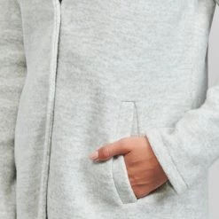 Vêtements Femme Manteaux Vero Moda VMBRUSHEDKATRINE Gris -Manteaux Soldes Magasin 20411031 500 E