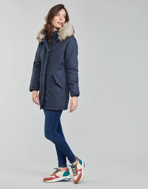 Vêtements Femme Parkas Only ONLKATY Marine 5 Vêtements Femme Parkas Only ONLKATY Marine – Image 3