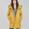 Vêtements Femme Manteaux Only ONLSEDONA Moutarde -Manteaux Soldes Magasin 20417127 500 B