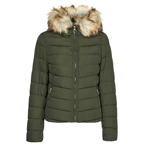 Vêtements Femme Doudounes Only ONLNEWELLAN Kaki 3 Vêtements Femme Doudounes Only ONLNEWELLAN Kaki