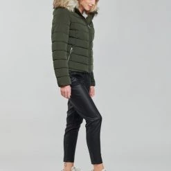 Vêtements Femme Doudounes Only ONLNEWELLAN Kaki 9 Vêtements Femme Doudounes Only ONLNEWELLAN Kaki -Manteaux Soldes Magasin 20417130 500 C