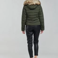 Vêtements Femme Doudounes Only ONLNEWELLAN Kaki 10 Vêtements Femme Doudounes Only ONLNEWELLAN Kaki -Manteaux Soldes Magasin 20417130 500 D