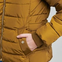 Vêtements Femme Doudounes Only ONLCAMILLA Marron -Manteaux Soldes Magasin 20417133 500 E