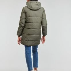 Vêtements Femme Doudounes Only ONLDOLLY Kaki -Manteaux Soldes Magasin 20417134 500 D