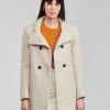 Vêtements Femme Manteaux Only ONLNEWSOPHIA Beige -Manteaux Soldes Magasin 20417143 500 B