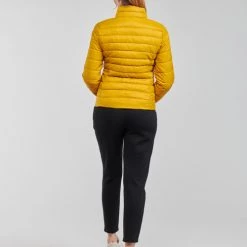 Vêtements Femme Doudounes Only ONLNEWTAHOE Jaune -Manteaux Soldes Magasin 20417156 500 D