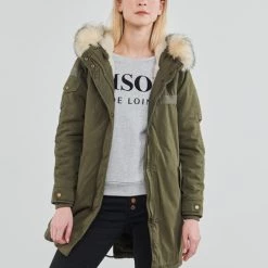 Vêtements Femme Parkas Only ONLMAY Kaki