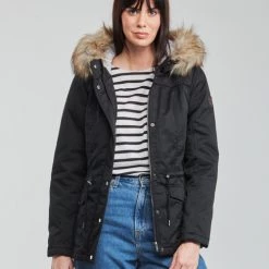Vêtements Femme Parkas Only ONLKATIE Noir